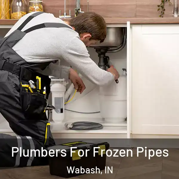  Plumbers For Frozen Pipes Wabash, IN